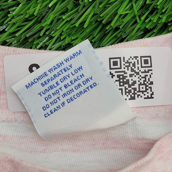 Vintage 90s Tahoe Shirt Large 21x27 Pink White - Picture 6 of 12